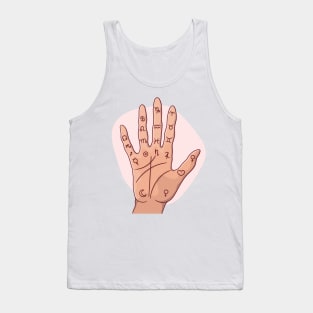 Zodiac Palmistry Tank Top